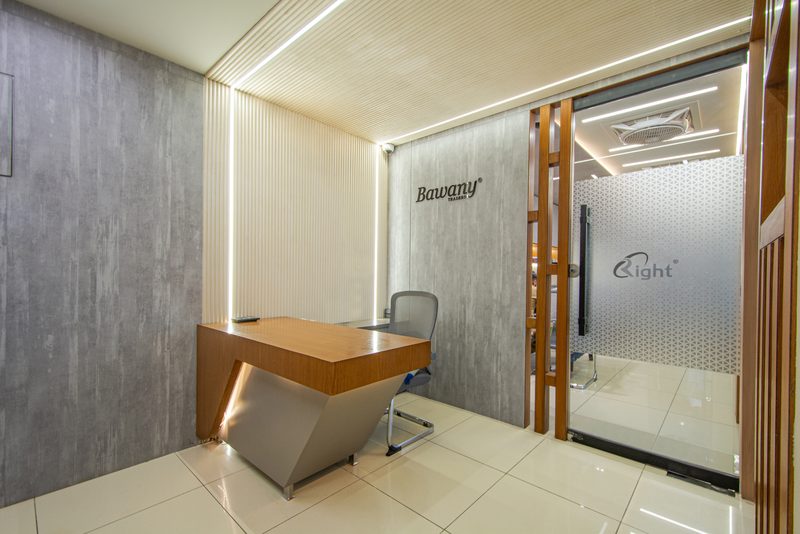 A private office at C-Right, Karachi.